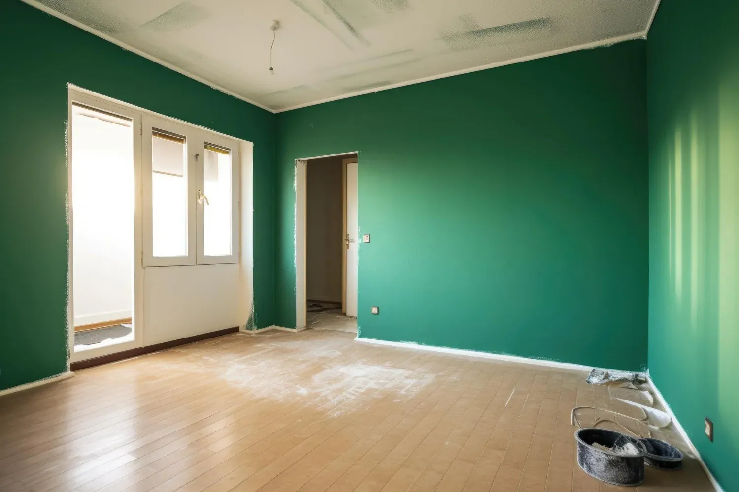 Interior paint finishes