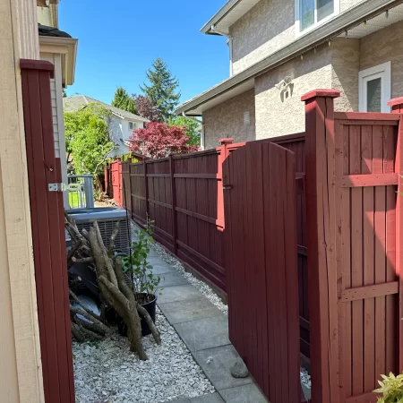 Affordable fence painting in Burnaby scaled