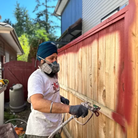 Budget friendly Vancouver fence painters scaled