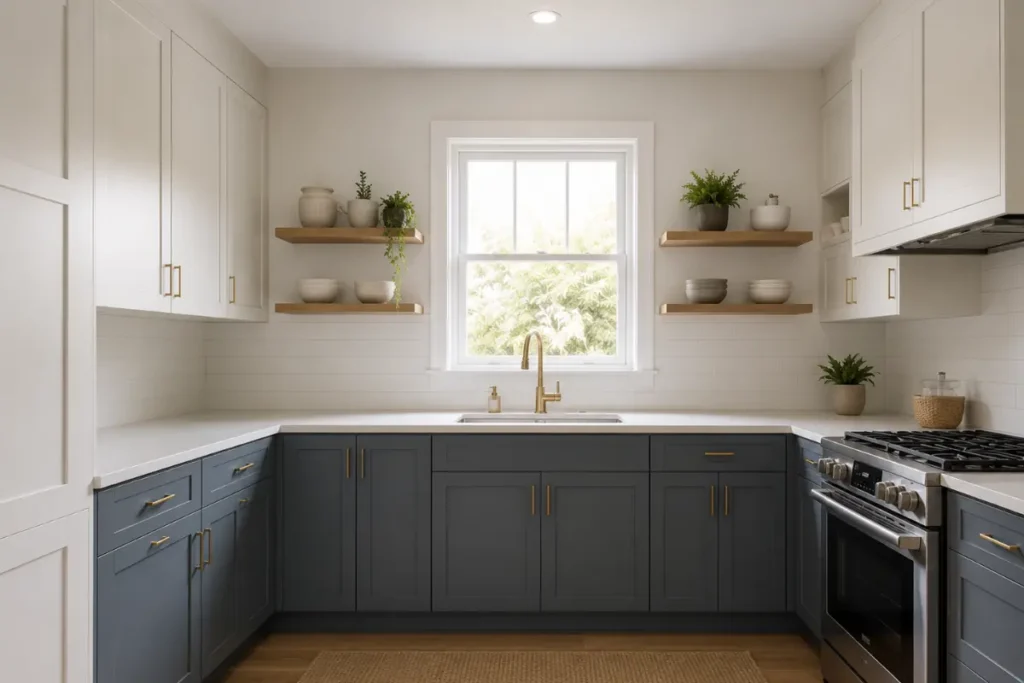 Professional painting in a small Victoria home