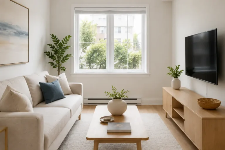 Professional painting in a small Victoria home